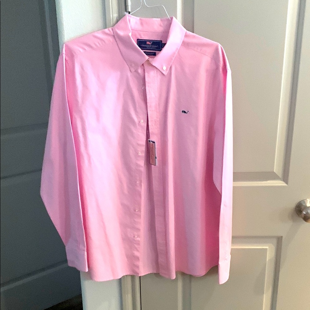 🎈NWT Vineyard Vines classic Oxford shirt  size large
